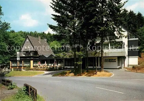 AK / Ansichtskarte Wiehl Gummersbach Waldhotel Hartmann Kat. Wiehl