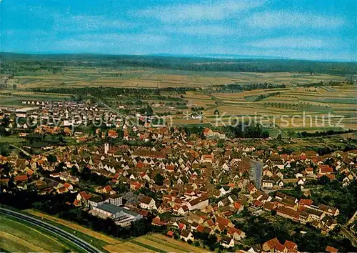 AK / Ansichtskarte Knittlingen Fliegeraufnahme Kat. Knittlingen