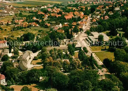 AK / Ansichtskarte Bad Nenndorf Kurviertel Fliegeraufnahme Kat. Bad Nenndorf