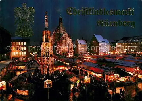 AK / Ansichtskarte Nuernberg Christkindlesmarkt Kat. Nuernberg