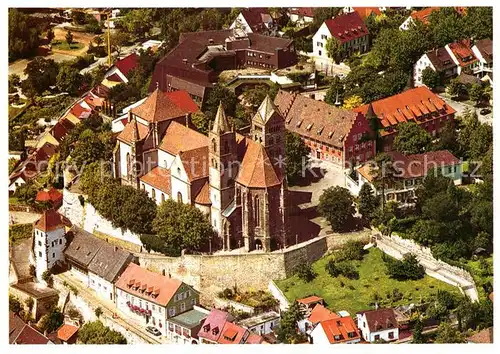 AK / Ansichtskarte Breisach Rhein St Stephansdom mit Oberstadt Fliegeraufnahme Kat. Breisach am Rhein