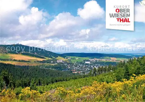 AK / Ansichtskarte Oberwiesenthal Erzgebirge Fichtelberg  Kat. Oberwiesenthal