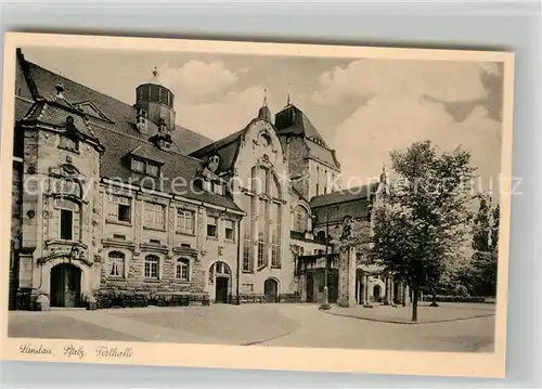 AK / Ansichtskarte Landau Pfalz Festhalle Kat. Landau in der Pfalz