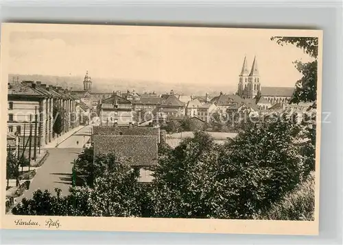 AK / Ansichtskarte Landau Pfalz Panorama Kat. Landau in der Pfalz