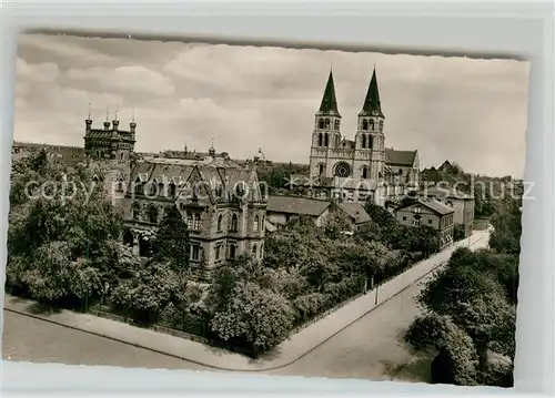 AK / Ansichtskarte Landau Pfalz Schl?sschen katholische Kirche Kat. Landau in der Pfalz