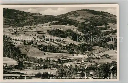 AK / Ansichtskarte Oberstaufen Weissach Steibis Kat. Oberstaufen