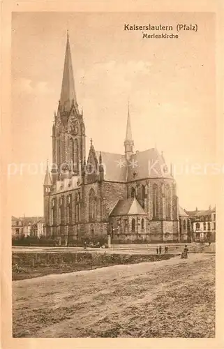 AK / Ansichtskarte Kaiserslautern Marienkirche Kat. Kaiserslautern