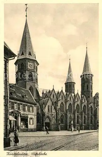 AK / Ansichtskarte Kaiserslautern Stiftskirche  Kat. Kaiserslautern