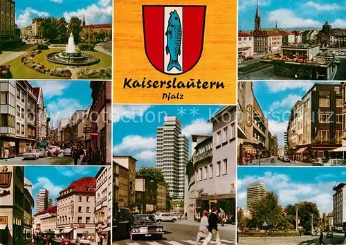 AK / Ansichtskarte Kaiserslautern Stadtansichten  Kat. Kaiserslautern