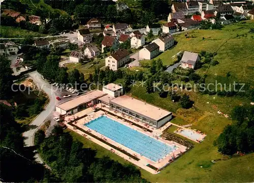 AK / Ansichtskarte Dahle Altena Fliegeraufnahme Freibad und Hallenbad Kat. Altena