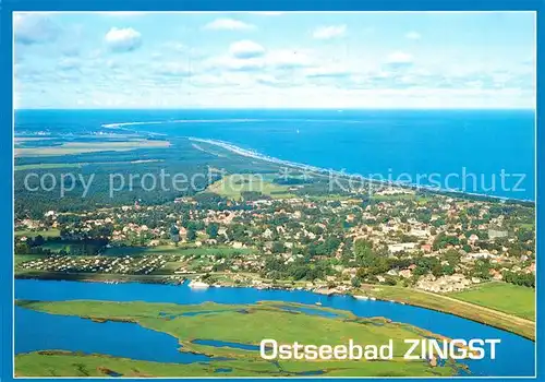 AK / Ansichtskarte Zingst Ostseebad Fliegeraufnahme Kat. Zingst Darss