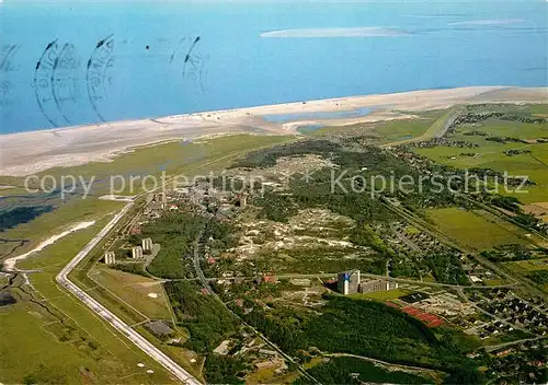 AK / Ansichtskarte St Peter Ording Fliegeraufnahme Kat. Sankt Peter Ording