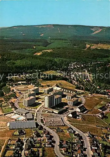 AK / Ansichtskarte Altenau Harz Fliegeraufnahme Ferienpark Glockenberg  Kat. Altenau