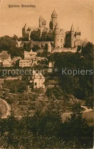 AK / Ansichtskarte Braunfels Schloss Kat. Braunfels