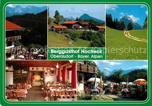 AK / Ansichtskarte Oberaudorf Berggasthof Hocheck  Kat. Oberaudorf