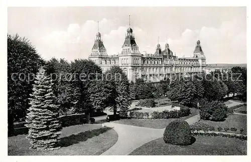 AK / Ansichtskarte Bad Wildungen Sanatorium Fuerstenhof Park Kat. Bad Wildungen