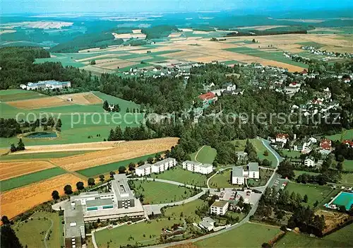 AK / Ansichtskarte Bad Steben Kurklinik Franken Fliegeraufnahme Kat. Bad Steben