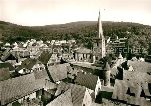 AK / Ansichtskarte Doerrenbach Teilansicht Kirchenburg Kat. Bad Bergzabern