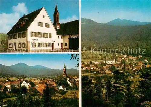 AK / Ansichtskarte Birkenhoerdt Gasthaus Jaegerhof Teilansicht Panorama  Kat. Birkenhoerdt