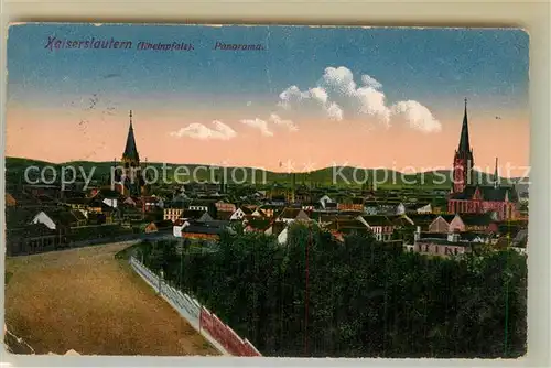 AK / Ansichtskarte Kaiserslautern Panorama  Kat. Kaiserslautern