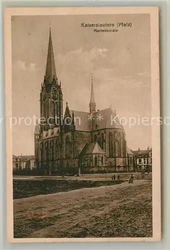 AK / Ansichtskarte Kaiserslautern Marienkirche Kat. Kaiserslautern