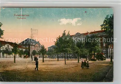 AK / Ansichtskarte Kaiserslautern Marktplatz Kat. Kaiserslautern