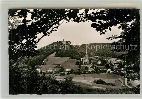 AK / Ansichtskarte Hohenecken Gesamtansicht Stadt und Burg Kat. Kaiserslautern