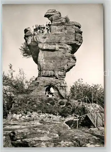 AK / Ansichtskarte Busenberg Pfalz Ruine Drachenfels Kat. Busenberg