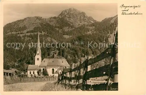 AK / Ansichtskarte Bayrischzell Wendelstein Kirche Kat. Bayrischzell