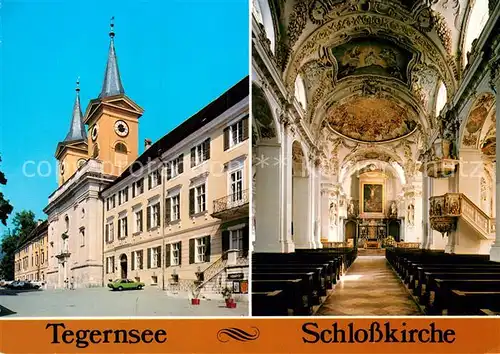 AK / Ansichtskarte Tegernsee Schlosskirche  Kat. Tegernsee