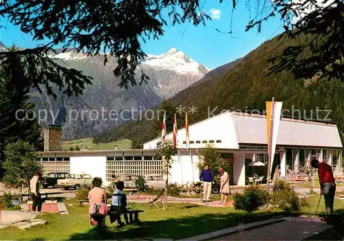 AK / Ansichtskarte Mallnitz Kaernten Hallenbad und Minigolf