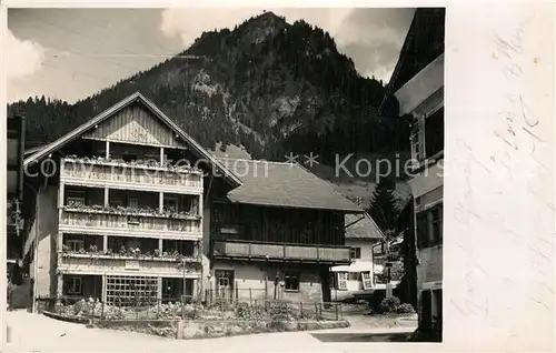 AK / Ansichtskarte Hindelang Haus Bektold Kat. Bad Hindelang