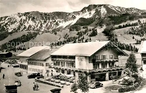 AK / Ansichtskarte Oberjoch Gasthof Pension Loewen Kat. Bad Hindelang