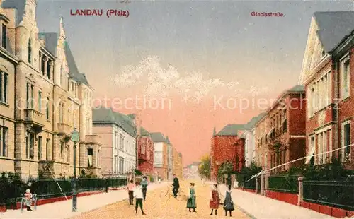 AK / Ansichtskarte Landau Pfalz Glacisstrasse Kat. Landau in der Pfalz