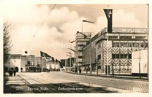 AK / Ansichtskarte Koeln Rhein Zeitungsstrasse Kat. Koeln