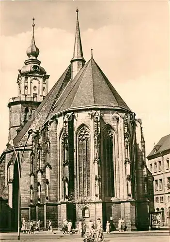 AK / Ansichtskarte Weissenfels Saale Marienkirche Kat. Weissenfels