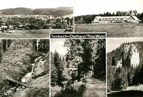 AK / Ansichtskarte Tambach Dietharz Schulungszentrum Artur Becker Roellchen Falkenstein Kat. Tambach Dietharz