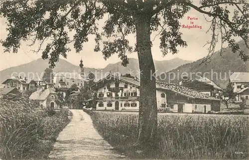 AK / Ansichtskarte Ruhpolding Teilansicht  Kat. Ruhpolding