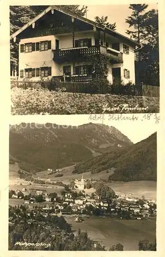 AK / Ansichtskarte Ruhpolding Pension Panorama  Kat. Ruhpolding