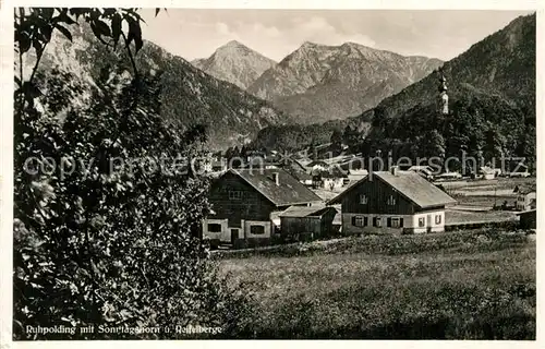 AK / Ansichtskarte Ruhpolding Sonntagshorn Reifelberge Kat. Ruhpolding