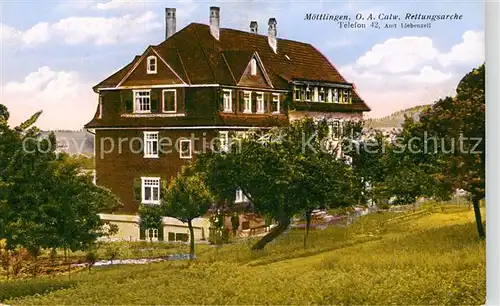 AK / Ansichtskarte Moettlingen Rettungsarche Kat. Bad Liebenzell