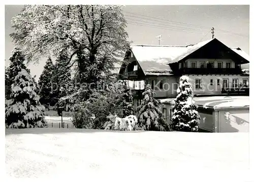 AK / Ansichtskarte Bad Heilbrunn Teilansicht im Winter Kat. Bad Heilbrunn