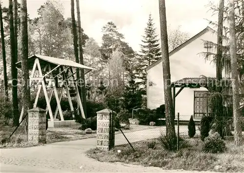 AK / Ansichtskarte Lobetal Hoffnungstaler Anstalten Glockenstuhl und Kapelle Kat. Bernau