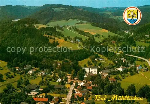 AK / Ansichtskarte Bad Muehllacken Oberoesterreich Muehlviertel Kneippkurort Fliegeraufnahme Kat. Feldkirchen an der Donau