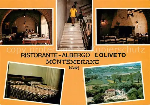 AK / Ansichtskarte Montemerano Ristorante Albergo l Oliveto