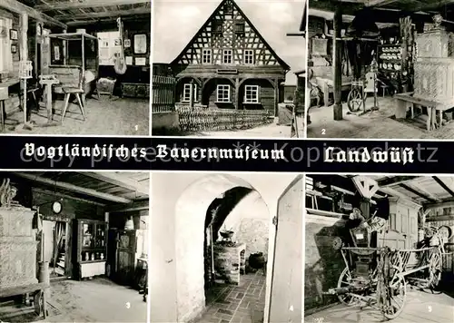 AK / Ansichtskarte Landwuest Vogtlaendisches Bauernmuseum Kat. Markneukirchen