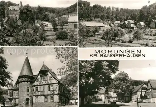 AK / Ansichtskarte Morungen Dorfplatz Kat. Sangerhausen