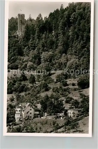 AK / Ansichtskarte Bad Liebenzell Erholungsheim Schlossberg Kat. Bad Liebenzell