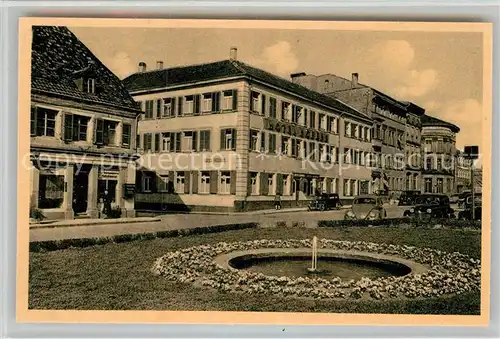 AK / Ansichtskarte Landau Pfalz Hotel Koerber Kat. Landau in der Pfalz