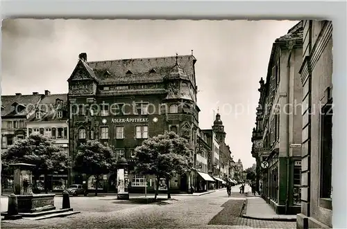 AK / Ansichtskarte Landau Pfalz Marktstrasse Adler Apotheke Kat. Landau in der Pfalz